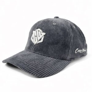 caps wear dark grey cord edition baseball cap