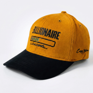 Home caps wear billionaire edition baseball cap