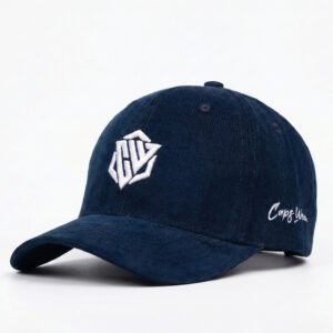 caps wear deep navy cord edition baseball cap