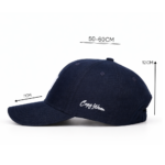 CAPS WEAR Rich NAVY CORD EDITION BASEBALL CAP - Image 5