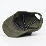 CAPS WEAR Olive green Cord Edition baseball cap - Image 4