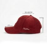 CAPS WEAR Maroon Cord Edition baseball cap - Image 5