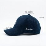 CAPS WEAR Deep NAVY CORD Edition Baseball cap - Image 5