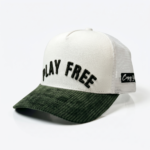 ​Caps Wear "Play Free" Corduroy Hybrid Trucker Edition