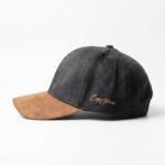 Caps Wear Solid Black And Brown Contrast Edition - Image 2