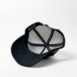 Caps Wear Black SUEDE Trucker Cap - Image 4
