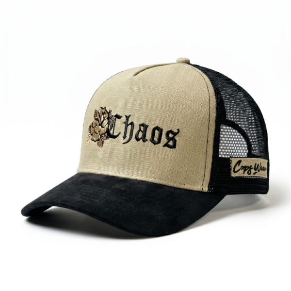 ​Caps Wear "Chaos" Suede Trucker Edition