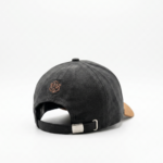Caps Wear Solid Black And Brown Contrast Edition - Image 3